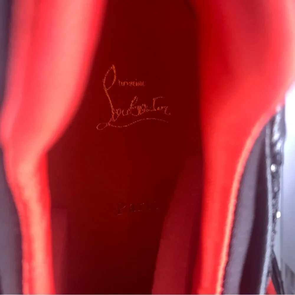 🔥Fashion glitter sneakers with red bottom